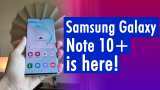 Samsung Galaxy Note 10+ unboxing and FIRST LOOK!