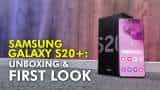 SAMSUNG GALAXY S20+ UNBOXING AND FIRST LOOK | BEST GETS BETTER | ZEE BUSINESS