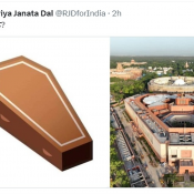New Parliament Building Inauguration: RJD compares shape with coffin