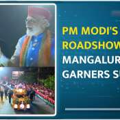 PM Modi Holds A Roadshow In Karnataka’s Mangaluru | Lok Sabha Elections 2024