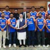 PM Modi hosts World Cup champs in his residence Lok Kalyan Marg
