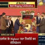  Bell Ringing Celebration: Anil Singhvi rings bell at BSE as Zee Business creates history with record 77.4% market share