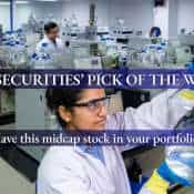 This midcap stock is SBI Securities&#039; pick of the week; up 73% in 1 year, target points to more upside