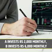 Rs 5,000 monthly SIP investment for 30 years vs Rs 17,500 monthly SIP for 20 years