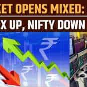 Market opens mixed, Sensex rises, Nifty drops