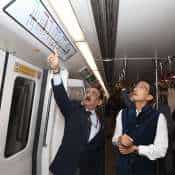 Japanese Envoy to India takes ride in Delhi Metro