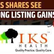 IKS Shares See Strong Listing Gains