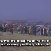 Layer of fog engulfs Prayagraj as AQI stands at 81, falling in the &#039;satisfactory&#039; category