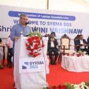 Minister Ashwini Vaishnaw inaugurates laptop assembly line in Chennai