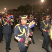 Defence Personnel Rehearse for 76th Republic Day Parade at Kartavya Path Ahead of the Event