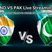 IND VS PAK Live Cricket Score Streaming APPS: When and where to watch India vs Pakistan ICC Champions Trophy 2025