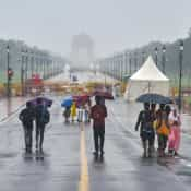 Delhi Weather Today: National capital wakes up to light rain; IMD issues yellow alert for thunderstorms across NCR