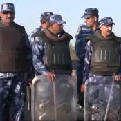 Police uses bulldozers to remove concrete barricades erected at Shambhu border, heightens security