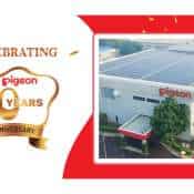Pigeon India celebrates its 10th year anniversary