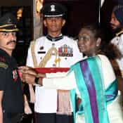 President Droupadi Murmu awards 6 Kirti Chakras and 33 Shaurya Chakras to brave personnel