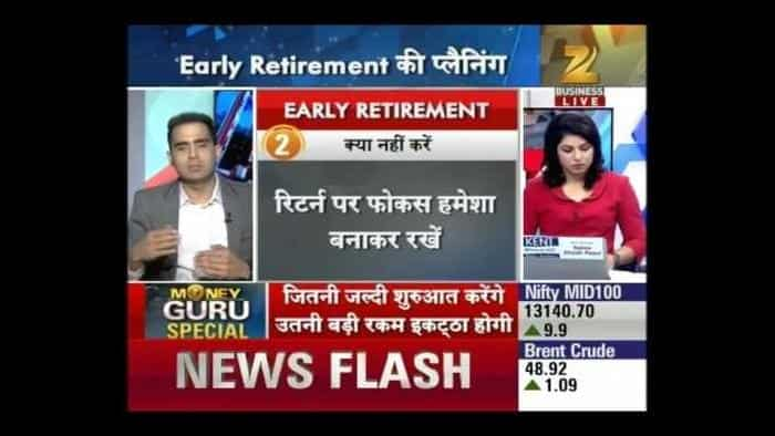 Money Guru : Experts advice on early retirement planning