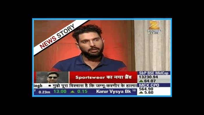 Exclusive conversation with Yuvraj Singh on launch of his new sportswear brand