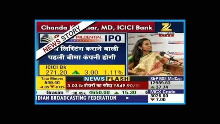 Exclusive talk with &#039;Chanda Kochhar&#039; MD, CEO of ICICI bank on the IPO