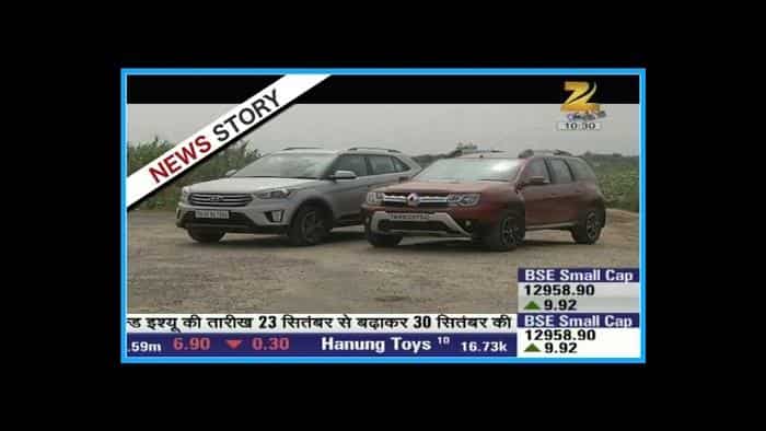 Features review of the automatic &#039;Renault Duster&#039; and &#039;Hyundai Creta&#039;