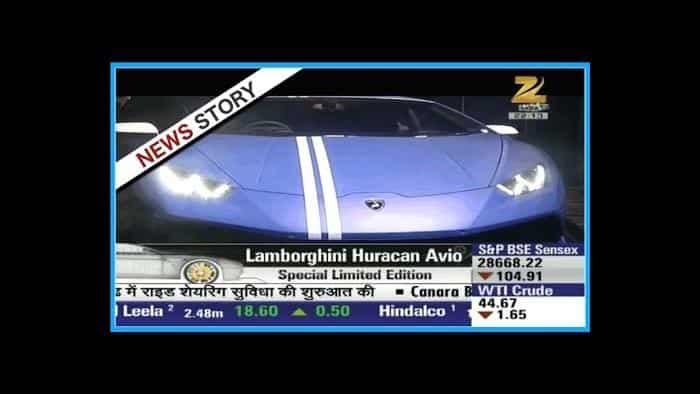 Zeegnition | India launch of special limited edition Lamborghini Hurracan Avio