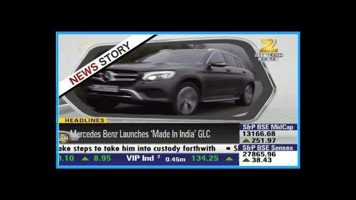 Zeegnition | Mercedes Benz launches &quot;Made in India&quot; GLC car