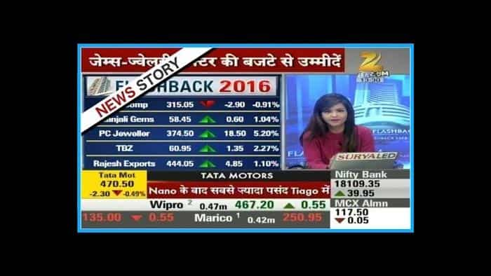 Flashback 2016: Performance of Gems and Jewellery sector in the year on different stocks