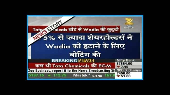 Nusli Wadia voted out of his independent director post from Tata Chemicals