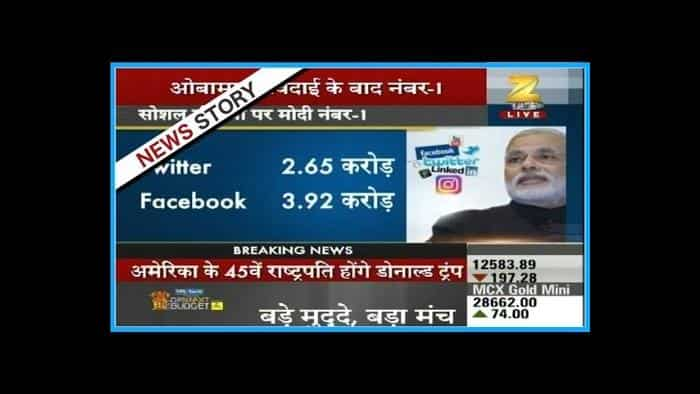 PM Modi becomes top followed politician in world