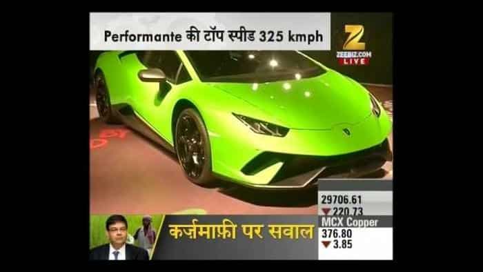 Lamborghini launched new car &#039;Huracan Performante&#039; in Delhi