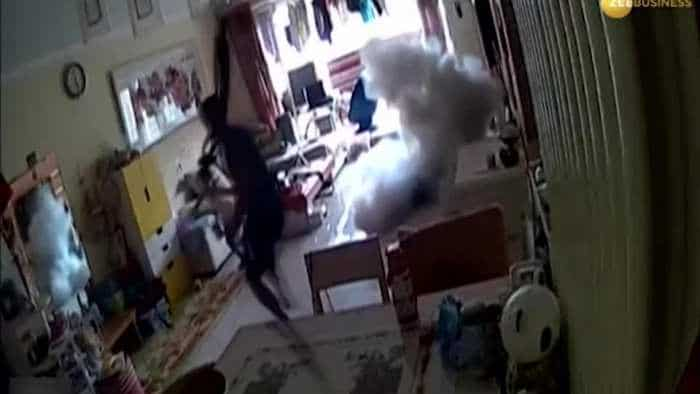 China: Electric scooter explodes in a house 