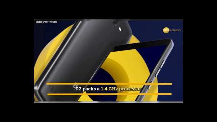 10.or launches D2 smartphone priced at Rs 6,999