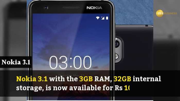 Nokia slashes prices of Nokia 3.1, 5.1, 6.1, 8 Sirocco