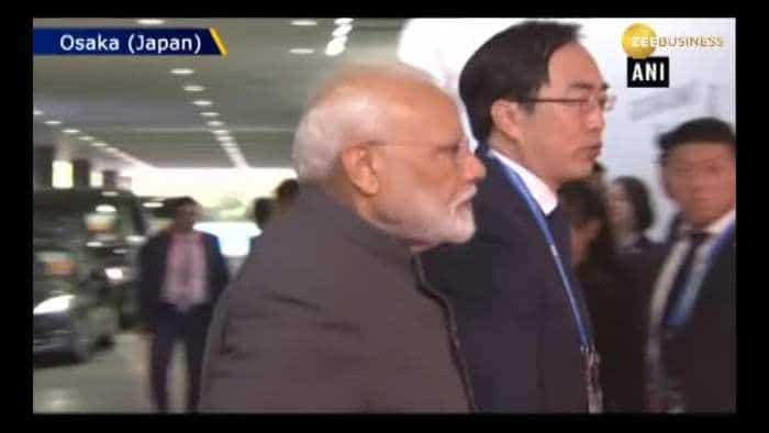 PM Modi arrives at venue of G20 Summit in Japan’s Osaka