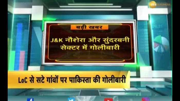 J&amp;K: Pak once again violated ceasefire in Naushera &amp; Sunderbani