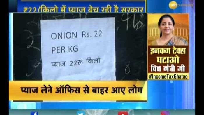 Delhi government supplying onions at Rs. 22 Per Kg