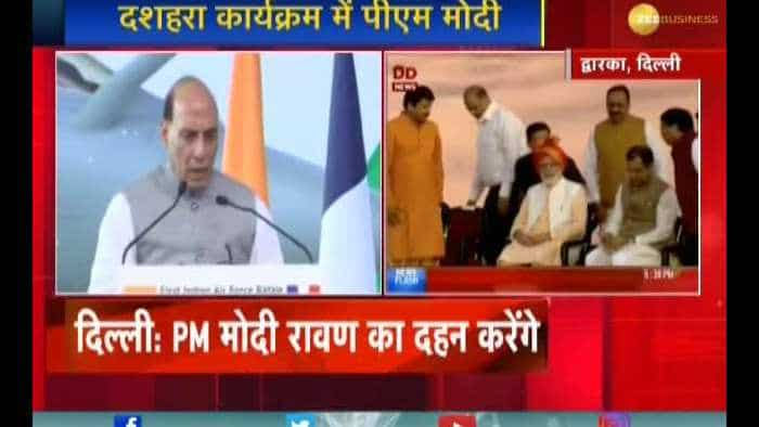 Indian Defence Minister Rajnath Singh says &#039;New milestone in Indo-French defence cooperation&#039;