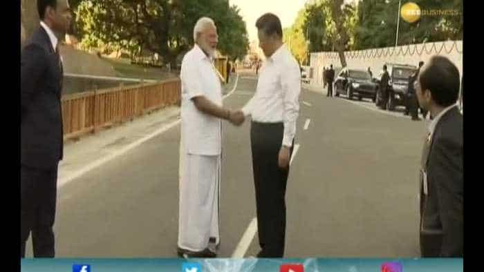 PM Modi receives Chinese President Xi Jinping at Mamallapuram