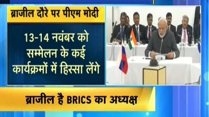 PM Modi to visit Brazil for BRICS summit