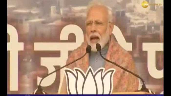 PM Modi addresses mega rally at Ramlila Maidan in Delhi