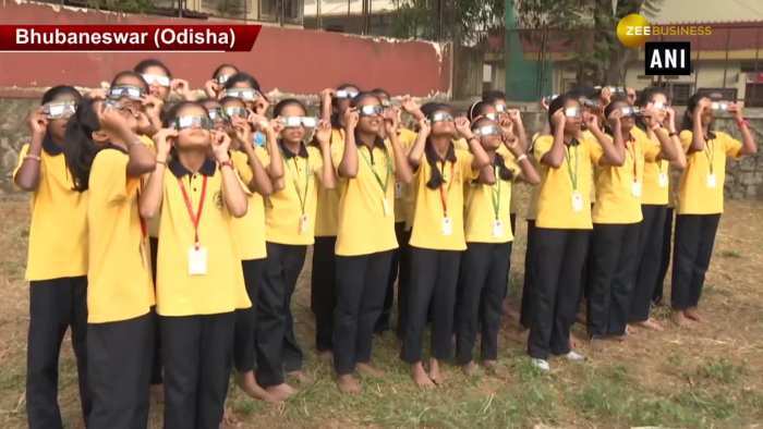 Parts of nation witness solar eclipse