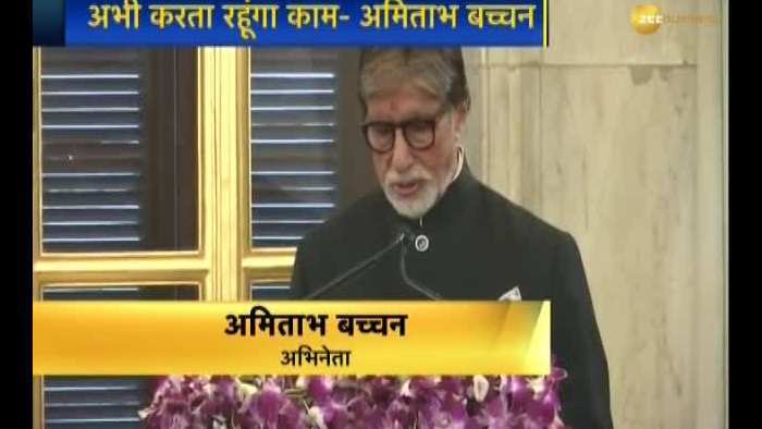 Superstar Amitabh Bachchan receives Dadasaheb Phalke Award