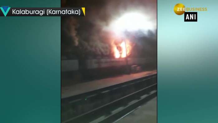 Fire breaks out in camping coach near Kalaburagi Railway Station