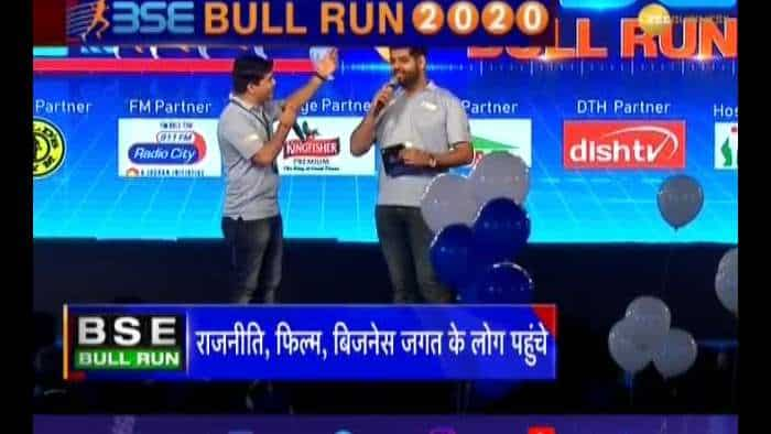 Mumbai warm ups at Zee Business BSE Bull Run 2020