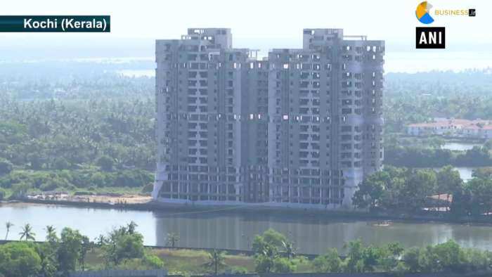 Watch: Final demolition of Maradu flats in Kochi