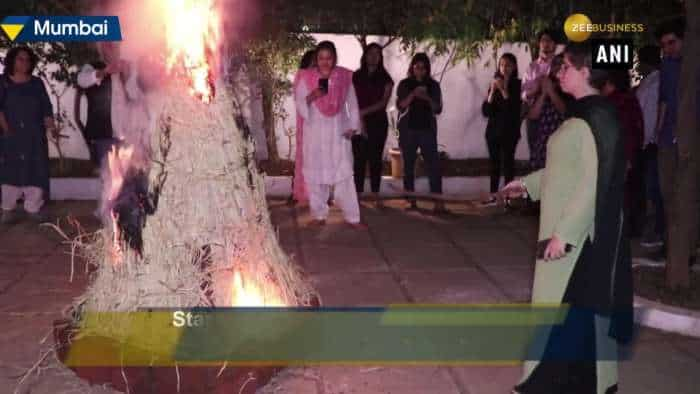 Star cast of &#039;Pagglait&#039; celebrates Lohri