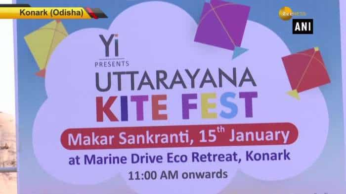 Myriads of kites fill sky in Konark on Makar Sankaranti