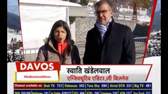 Zee Business in exclusive conversation with  VC &amp; MD, Apollo Tires Neeraj Kanwar in Davos 