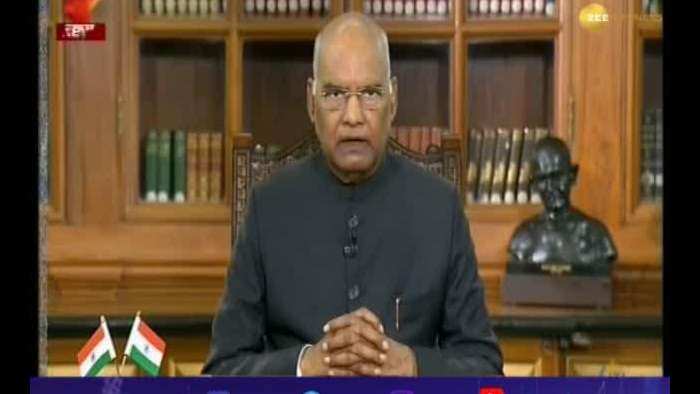 President Ram Nath Kovind addresses the nation on Pre-Republic Day Eve