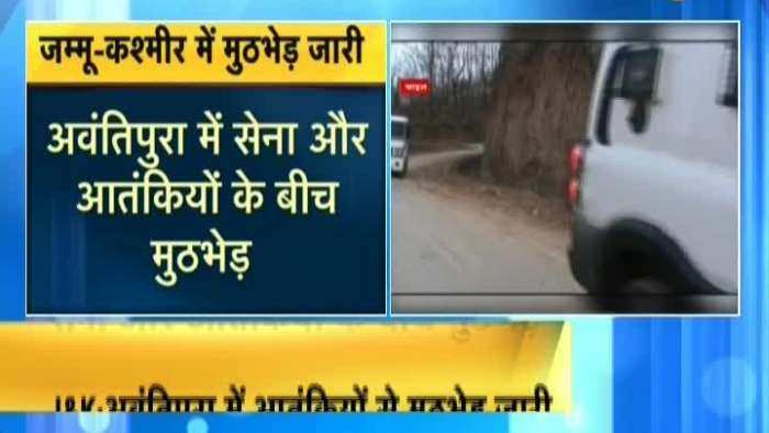 J&amp;K: Encounter underway between security forces, terrorists in Awantipora