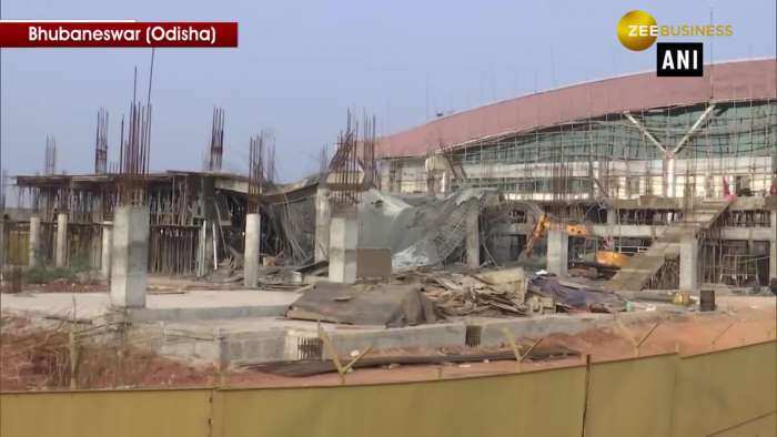 1 dead, 1 injured after building’s roof collapses near Bhubaneswar airport 